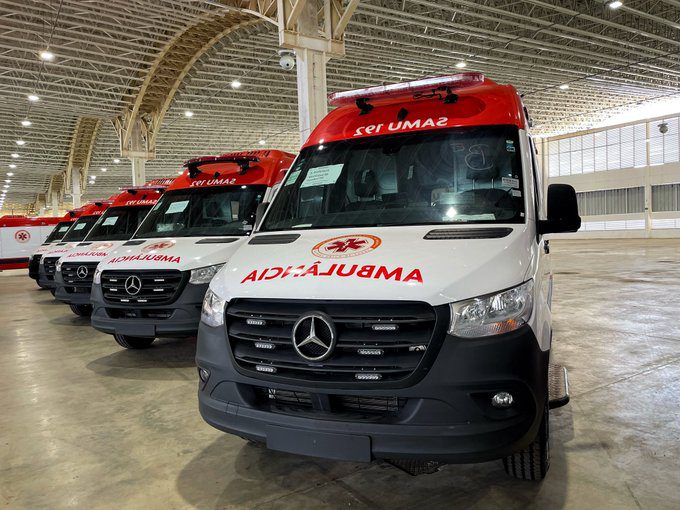 Na Paraíba, ministra da Saúde garante que até 2026 todos os municípios terão ambulâncias do Samu Na Paraíba, ministra da Saúde garante que até 2026 todos os municípios terão ambulâncias do Samu
