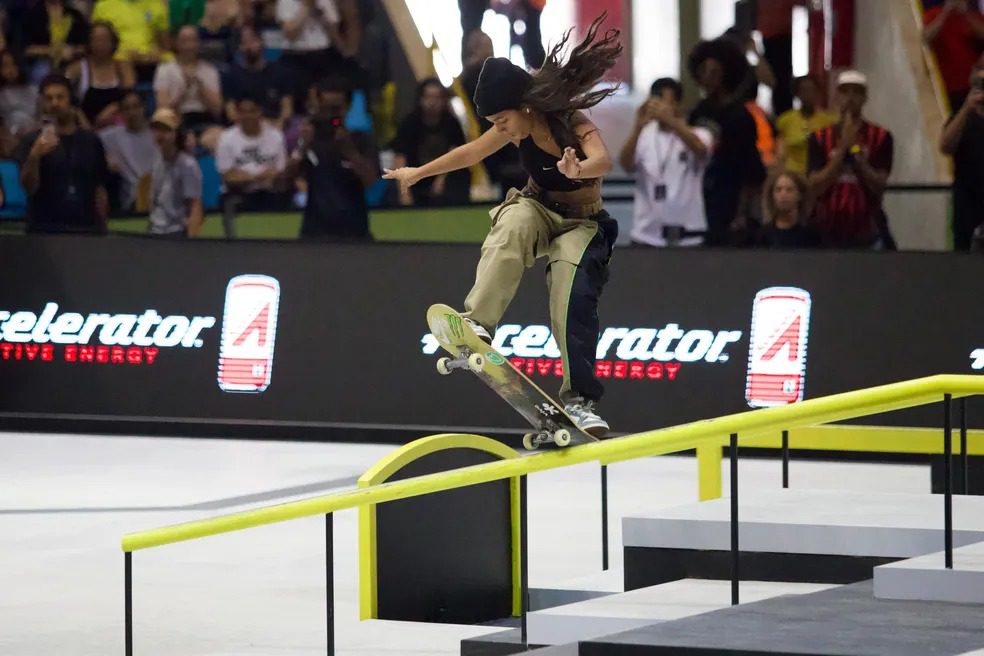 Rayssa Leal vence Liga Mundial de skate com maior nota da carreira Rayssa Leal vence Liga Mundial de skate com maior nota da carreira