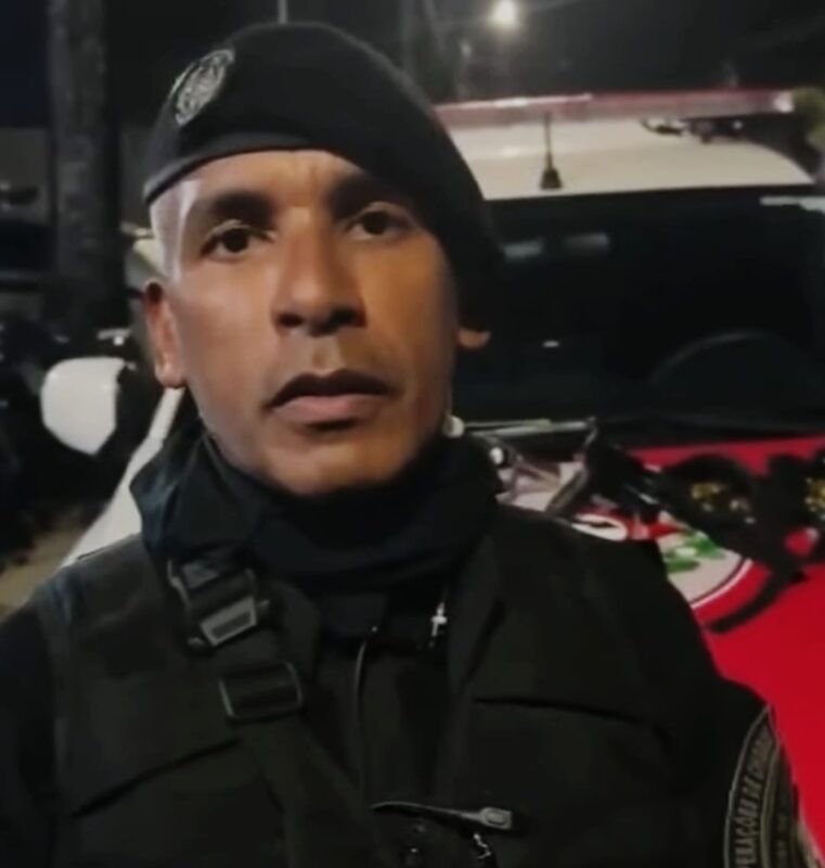 comandante Sérgio Fonseca, Polícia Militar da Paraíba