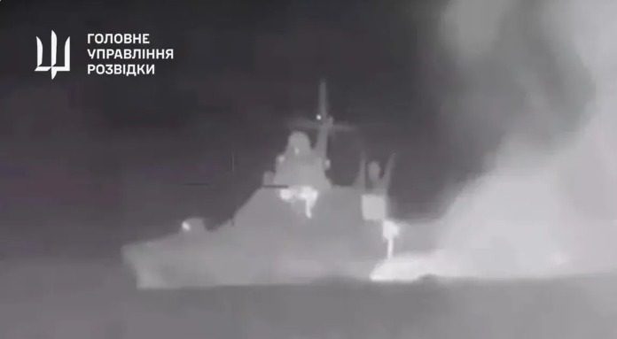 Ucrânia diz que afundou mais um navio de guerra da Rússia com drones marítimos