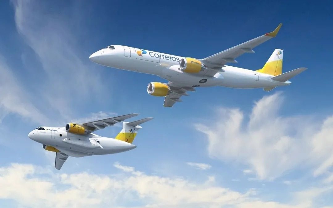 Correios e Embraer fecham parceria para melhorar transporte aéreo de cargas