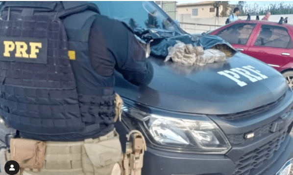 Polícia Rodoviária flagra veículo transportando mais de R$ 35 mil em drogas na BR-230 em Santa Rita