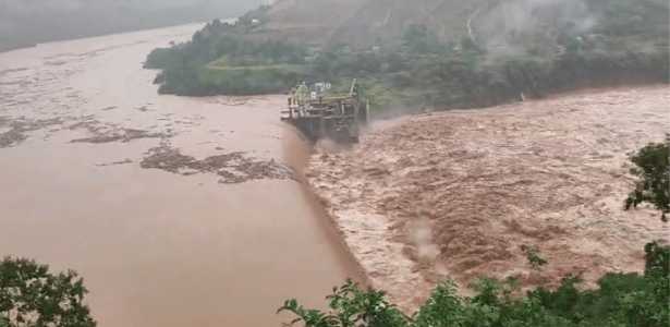 Barragem estoura e deve causar enchente de até 4 metros em três municípios do Rio Grande do Sul