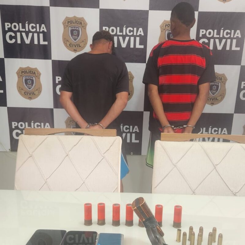 Polícia Civil prende homem com arma de fogo, munições e motocicleta roubada em Tibiri