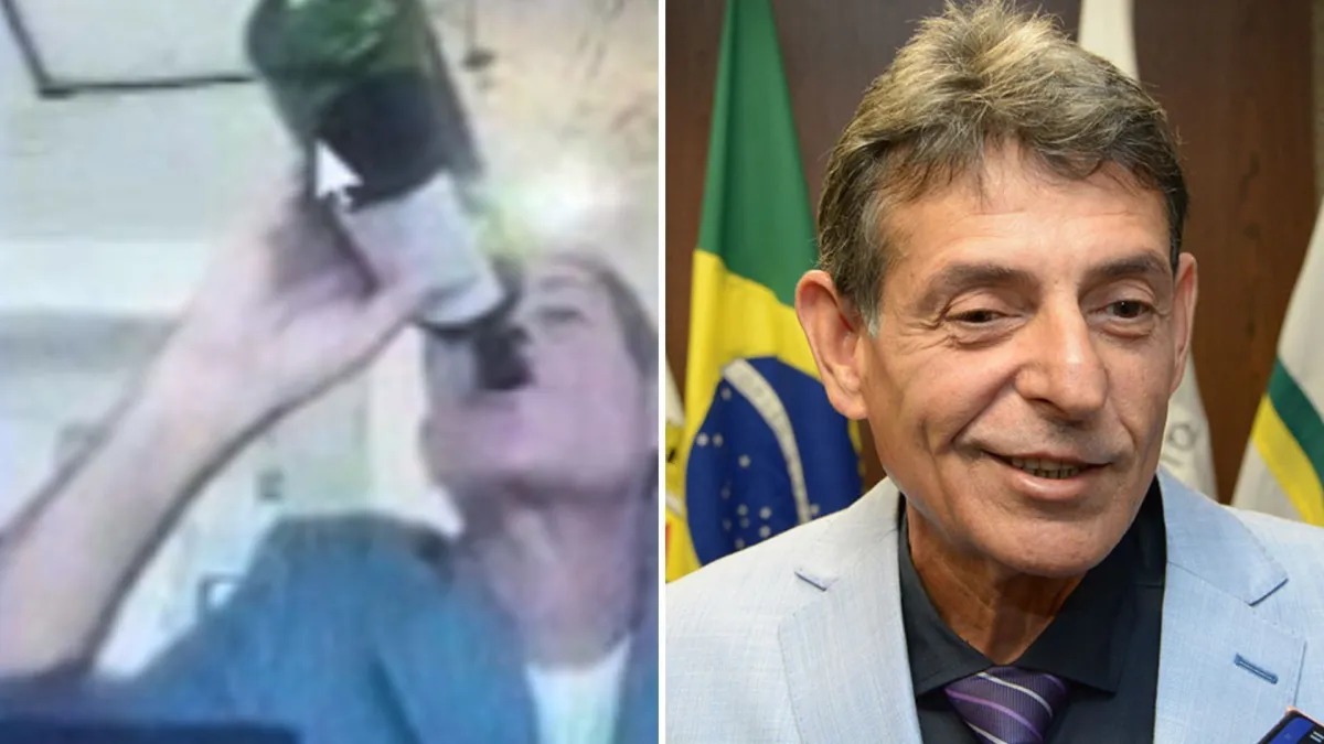 Juiz bebe vinho e acende cigarro com maçarico em audiência do Tribunal de Justiça de Minas