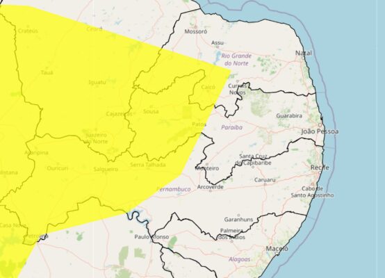 Inmet renova alerta de clima extremamente seco para sertão da Paraíba e mais de 80 cidades são afetadas