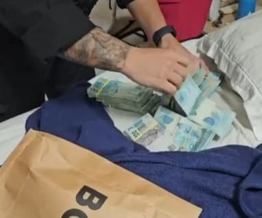 Operação Cítrico apreende sacolas com dinheiro e cofre; valores podem chegar a R$ 300 mil