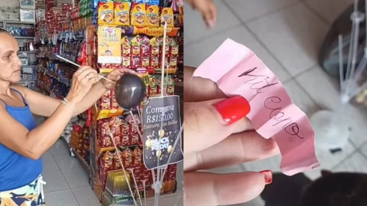 Cliente ganha 'Kit copo' em sorteio de mercadinho na Paraíba e reação viraliza nas redes sociais