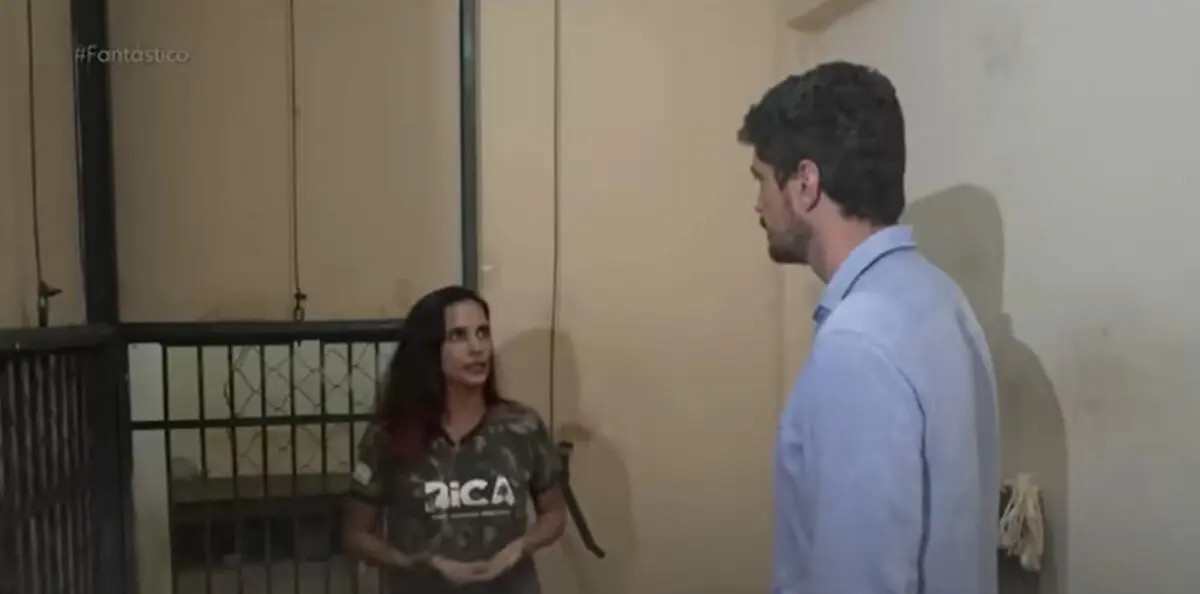 Fantástico mostra imagens inéditas de Gerson na Bica e debate abandono do jovem atacado por leoa