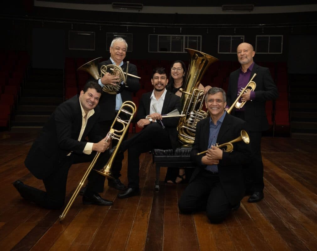 Sexteto Brassil se apresenta hoje no Projeto Sol Maior dentro da programação de Natal de João Pessoa