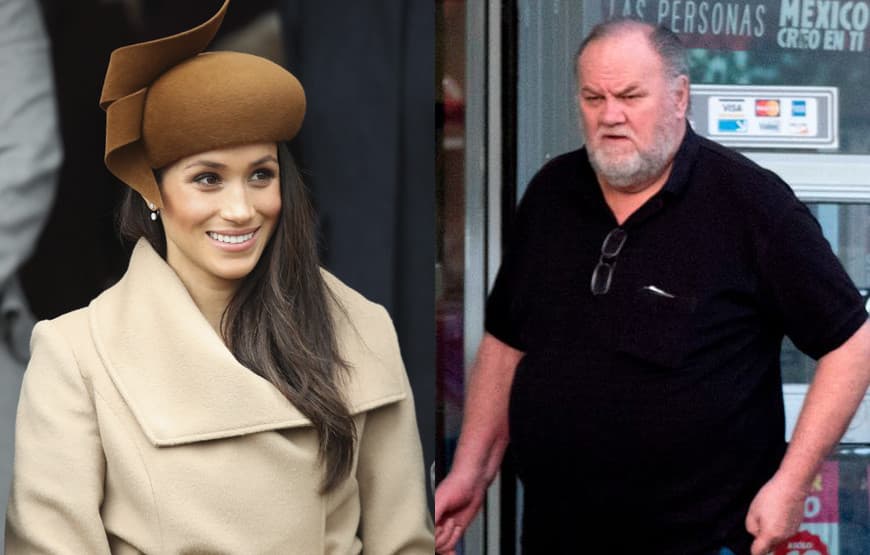 Pai de Meghan Markle é investigado por suposta posse de material de abuso sexual infantil